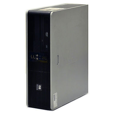 Fast HP Pro Windows 10 Desktop Computer Intel Core i3 Tower PC 4GB 250GB DVD