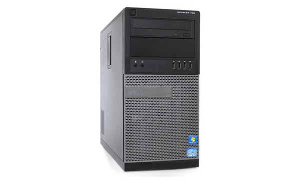 Dell Optiplex 790 Desktop Computer 4GB 250GB Dual 19 LCD Monitor Wifi Windows 7 Home Premium 64