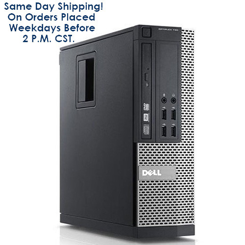 Dell Optiplex 790 Desktop Computer PC Intel Quad Core i7 3.4GHz 8GB 1TB Windows 10 Professional and WIFI