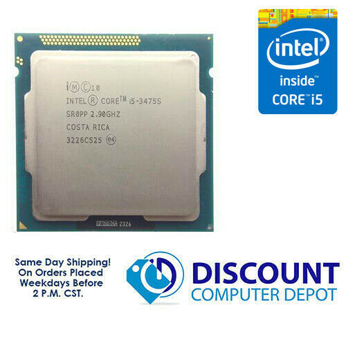 Intel Core i5-3475S 2.9GHz Quad-Core CPU Computer Processor LGA1155 Socket SR0PP