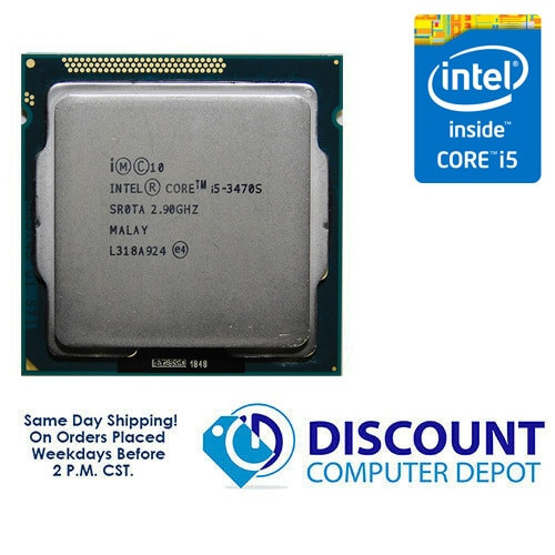 Intel Core i5-3470S 2.9GHz Quad-Core CPU Computer Processor LGA1155 Socket SR0TA
