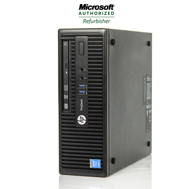 HP ProDesk 400 G2 Desktop Computer Core i5 (4th Gen) 3.0GHz 8GB 256GB SSD Windows 10 Pro and WIFI