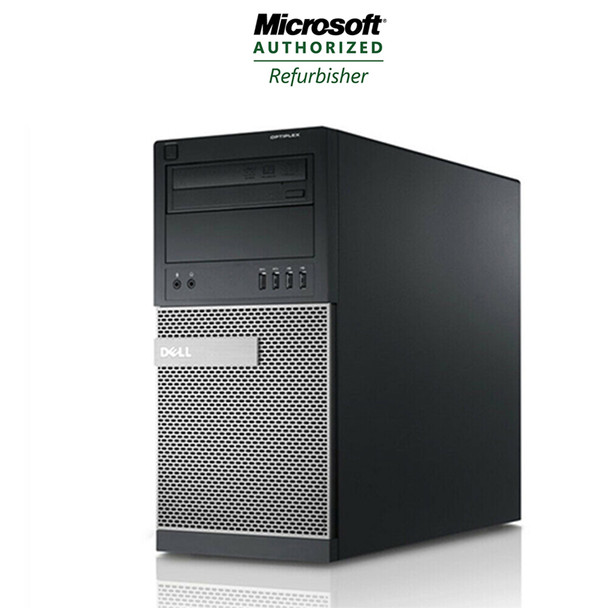 Dell Optiplex 9020 PC Tower Computer PC, 3.20 GHz Intel i5 Quad Core Gen 4, 8GB DDR3 RAM, 1TB Hard Drive, Windows 10 Pro