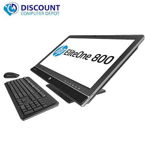 HP EliteOne 800 G1 23" All-in-One Desktop Quad Core i5 4th Gen 2.9GHz 8GB Ram 128GB SSD Windows 10 Pro