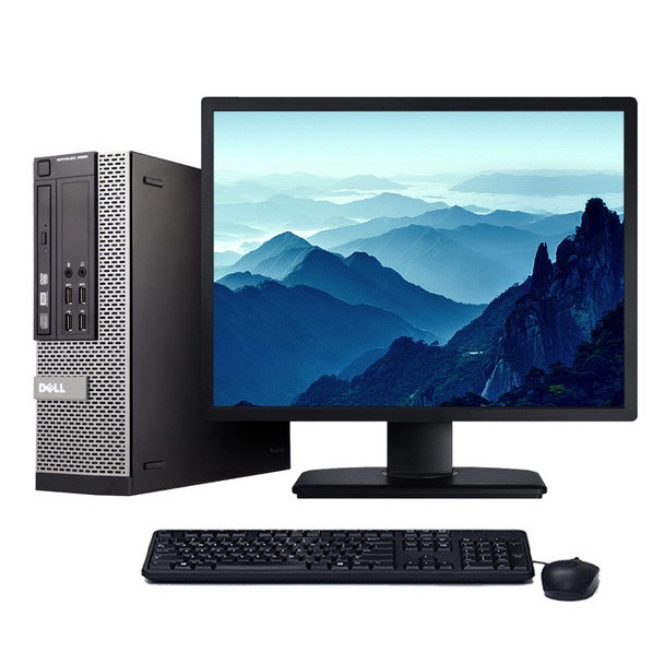 Dell OptiPlex 9020 SFF Intel Core i5 4th Gen 16GB RAM 256GB SSD 19" Monitor Windows 10 Professional