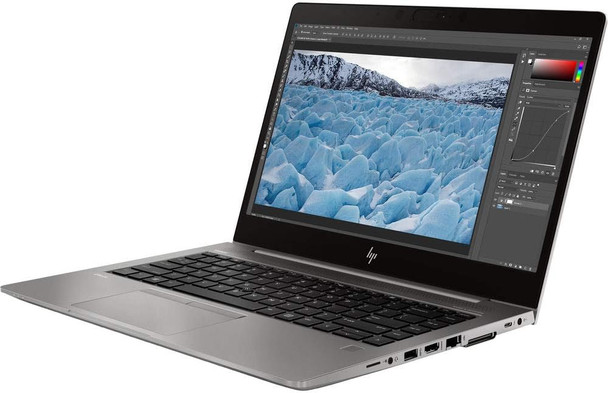 HP ZBook 14u G6 Mobile Workstation Laptop Computer 14" Intel Core i7 8th Generation 8GB RAM 256GB SSD Wi-Fi Windows 11 Professional