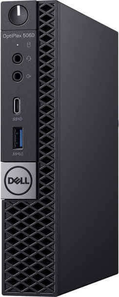 Dell OptiPlex 5060 Micro Desktop Computer Intel Core i5 8th Generation 16GB RAM 256GB SSD Wi-Fi Windows 11 Professional