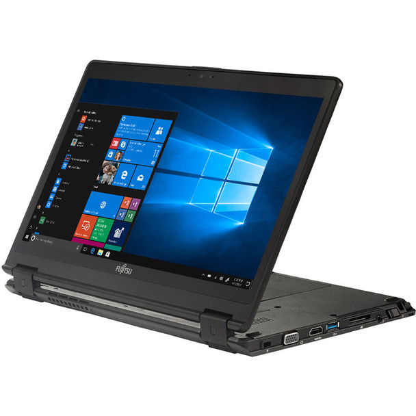 Fujitsu LifeBook P728 12.5" 2-in-1 Touchscreen Convertible Laptop/Tablet Intel Core i5 8GB RAM 128GB SSD Windows 11 Home
