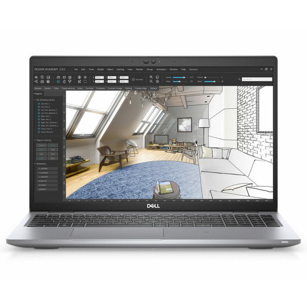 Dell Precision 3560 15.6" Workstation Laptop Intel Core i7 11th Gen 4.7GHz 16GB RAM 512GB SSD Windows 11 Pro NVIDIA Quadro Graphics