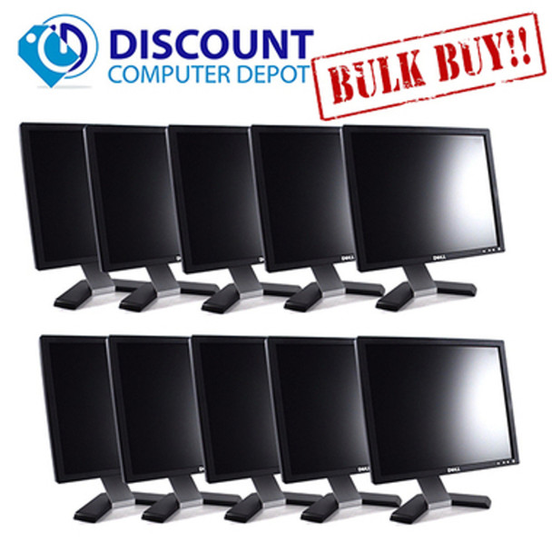 Lot Of 30 Dell UltraSharp 19in Widescreen Monitors VGA, USB (Grade A)