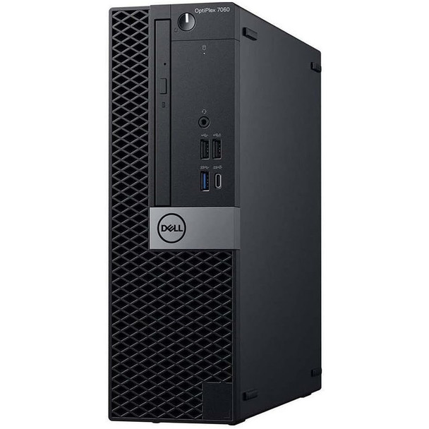 Dell OptiPlex 7060 SFF Desktop Computer Core i5 8th gen 16GB RAM 256GB SSD Wi-Fi DVD-RW Windows 11 Pro Keyboard + Mouse
