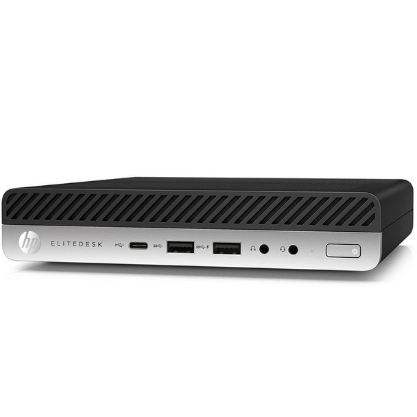 HP EliteDesk 800 G4 Mini Pc Desktop Computer Intel i7 8th Gen 16GB RAM 256GB SSD Windows 11 Home Wi-Fi