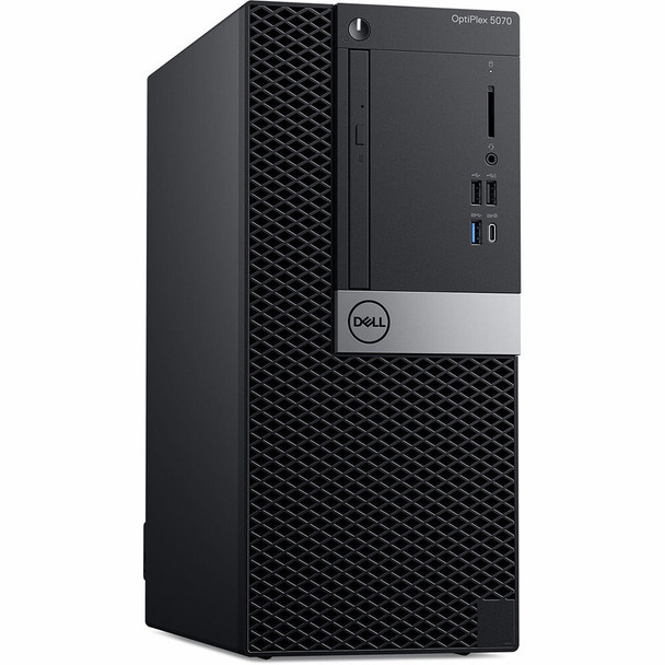 Dell OptiPlex 5070 Tower Desktop Computer Intel Core i5-9500 16GB RAM No Storage, No OS