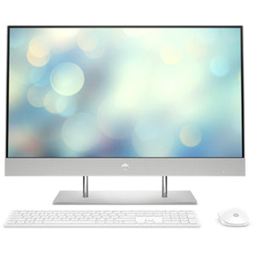 HP 6D4N4PA 27" FHD All-in-One PC (512GB) [Ryzen 7], Bonus Items Include:  Premium Surge Protector, Kaspersky Internet Protection, 5 Year Technical Support