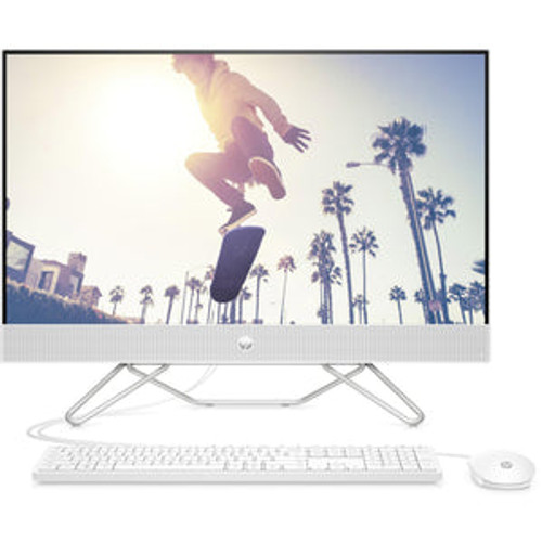 HP 6P7J7PA 27" FHD All-in-One PC (512GB) [Ryzen 3], Bonus Items Include:  Premium Surge Protector, Kaspersky Internet Protection, 5 Year Technical Support