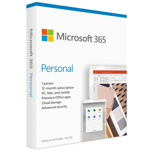 Microsoft Office 365 Personal 1 Year (1 User) - (Licence) (With System Purchase Only)