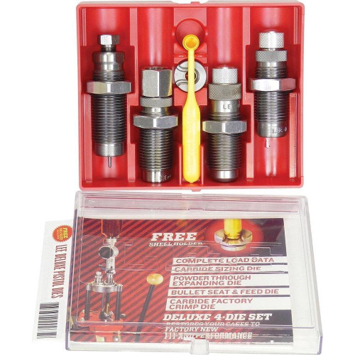Lee Carbide Deluxe Pistol 4-Die Set 9mm Luger