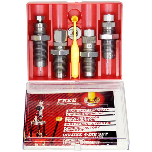 Lee Carbide Deluxe Pistol 4-Die Set .38 Spl /.357 Mag