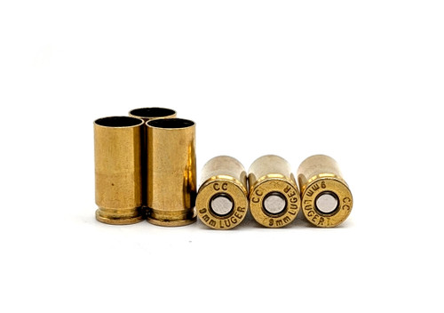 New Primed 9mm Brass for Reloading