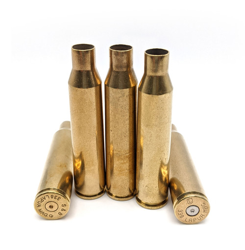 .338 Lapua Mag Rifle Brass Case