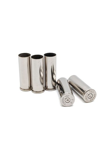 .454 Casull Brass Case, Nickel Finish