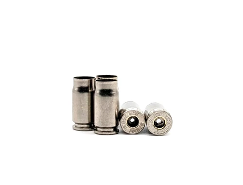 .357 Sig Pistol Nickel Brass | Fully Processed  | 500pcs