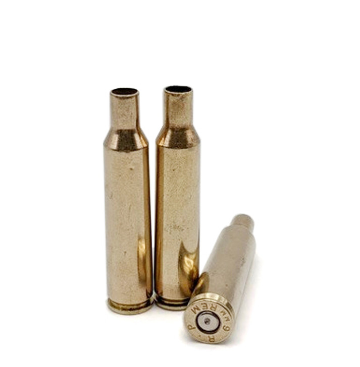 6mm Rem Rifle Brass - Washed and Polished -  25pcs