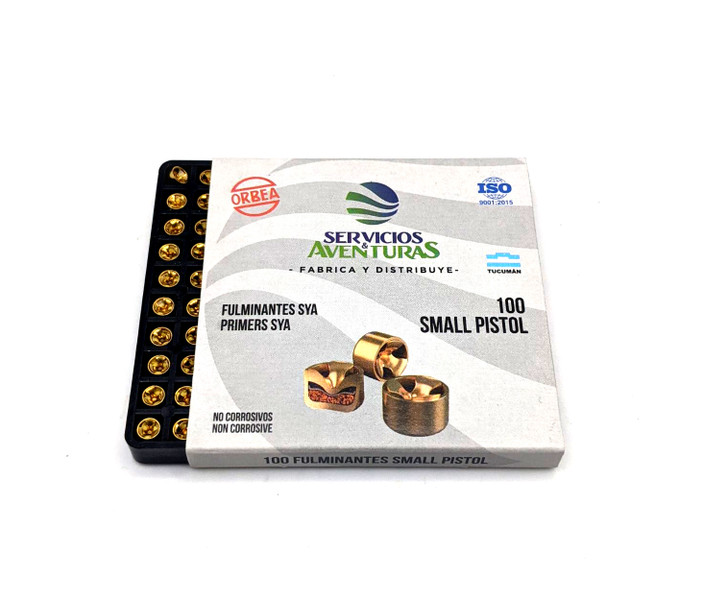 Servicios - Small Pistol Primers - Brass Cup - 5,000ct - FREE HAZMAT