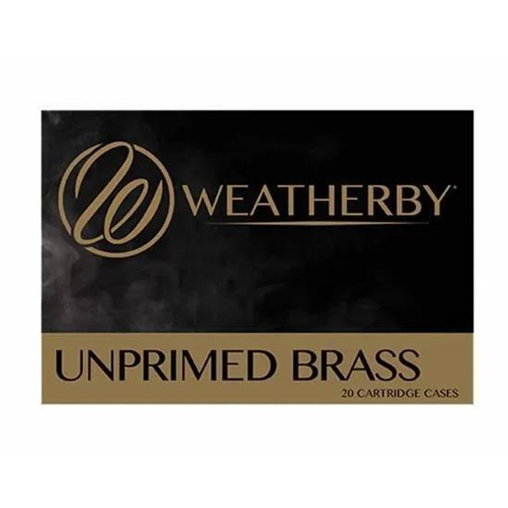 Weatherby Unprimed Brass 6.5 WBY RPM 20/ct