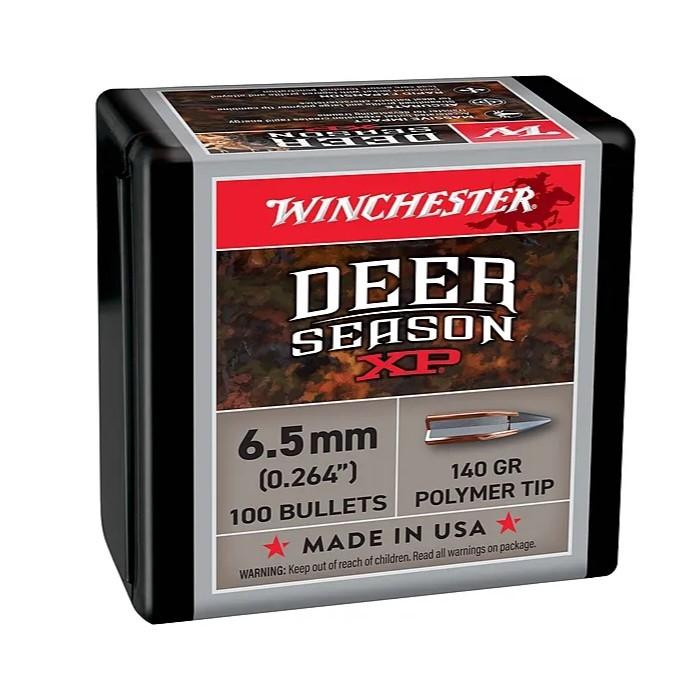 Winchester Bulk Components | Dear Season XP Rifle Bulelts 6.5 mm 140 gr 100/ct