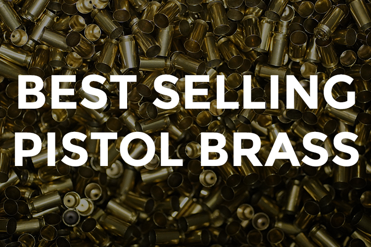 Best Selling Pistol Brass