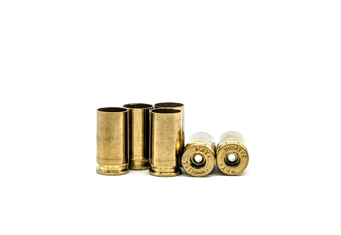 Capital Cartridge 9mm Nato Pistol Brass | New Brass 500pcs - $85.00 at Capital Cartridge
