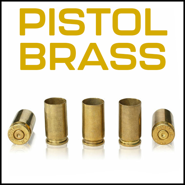 Brass For Sale Once Fired Handgun & Pistol Reloading Brass