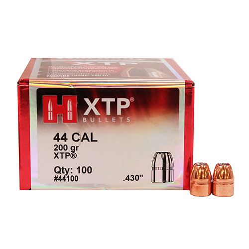 44 Cal .430 Diameter | 200gr XTP Bullets | Hornady | 100pcs by Hornady -