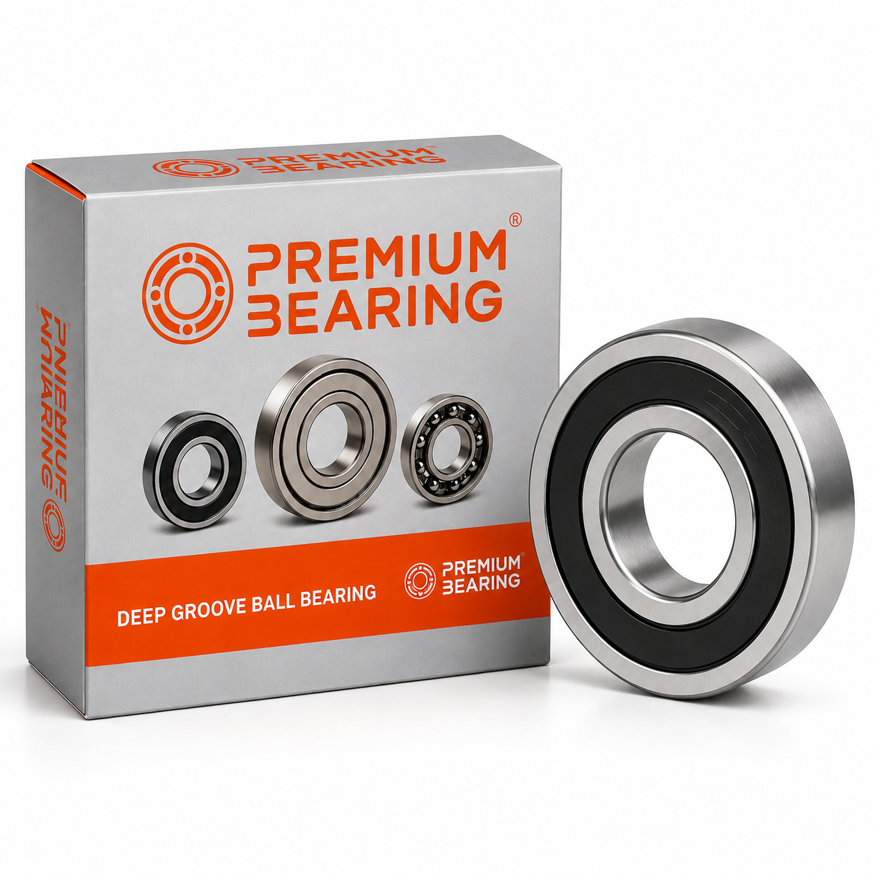 Premium Bearing 6210-2RS-C3 Deep Groove Ball Bearing
