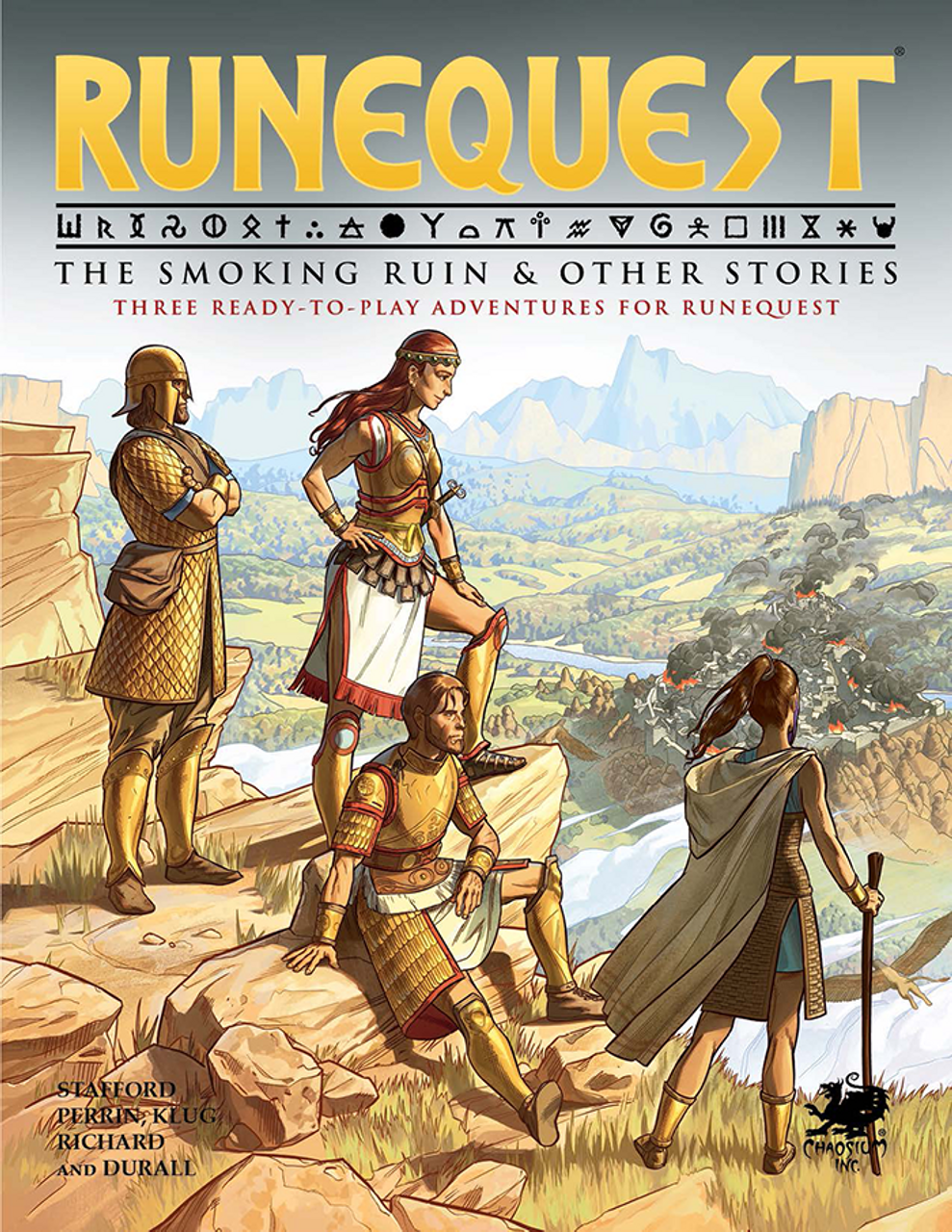 The Smoking Ruin and Other Stories: RuneQuest RPG (T.O.S.) -  Chaosium Inc