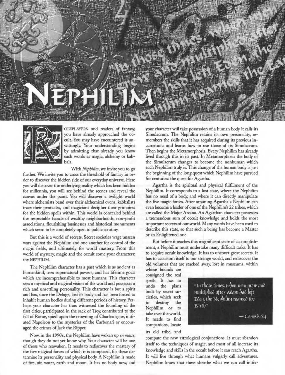 We are Nephilim