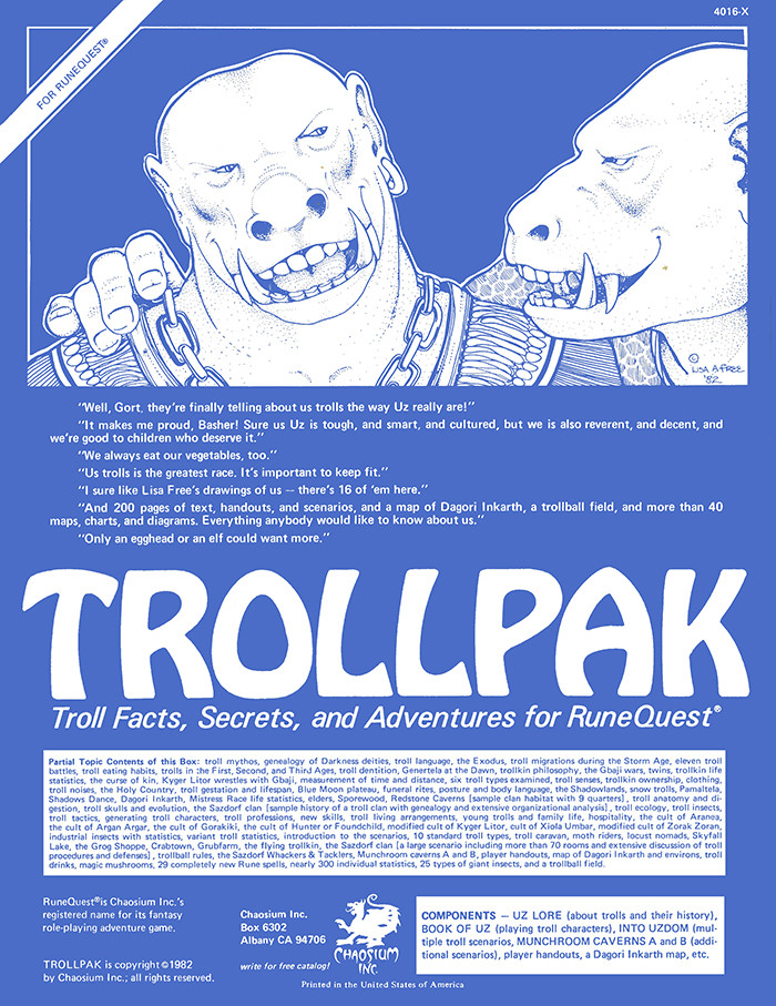 Trollpak - PDF - Chaosium Inc.