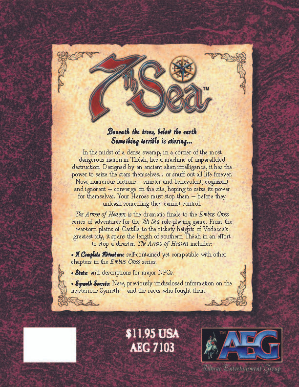 7th Sea Adventures: The Arrow of Heaven - PDF - Chaosium Inc.