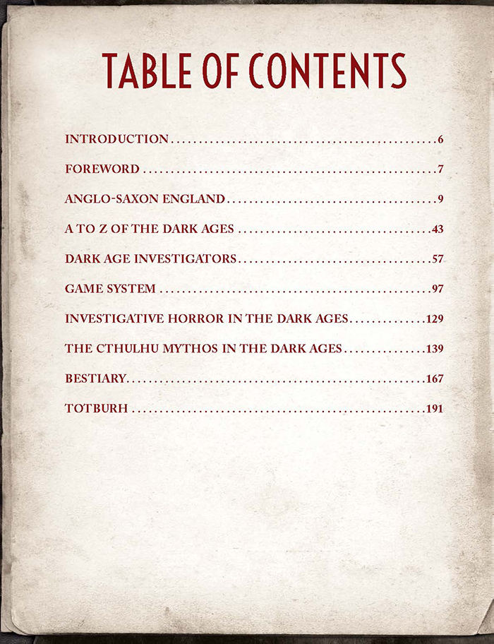 Cthulhu Dark Ages - 3rd Edition - Hardcover - Chaosium Inc.