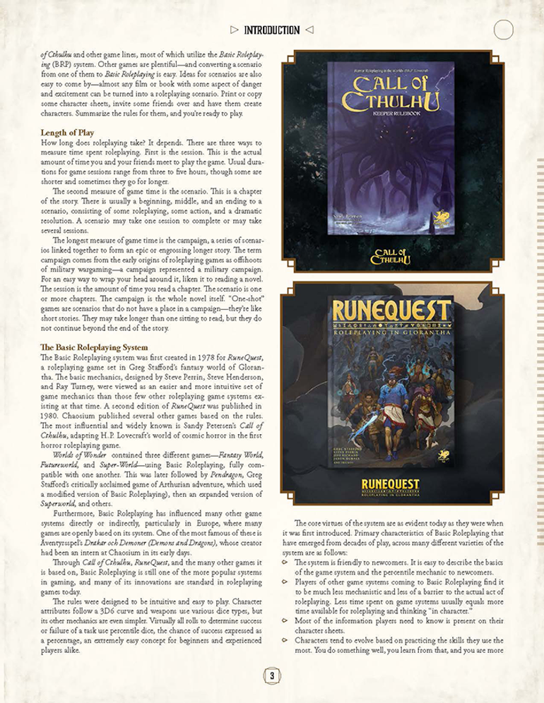 ベーシックロールプレイング専門書「Basic Roleplaying」2023年 ベーシックロールプレイング専門書「Basic Roleplaying」2023年