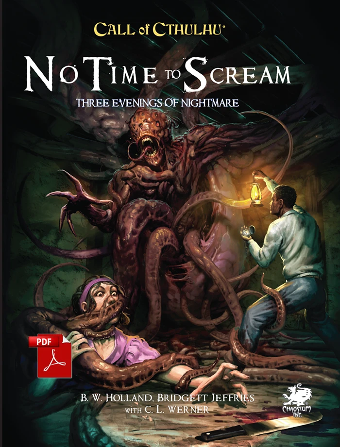 Call of Cthulhu: No Time to Scream - PDF