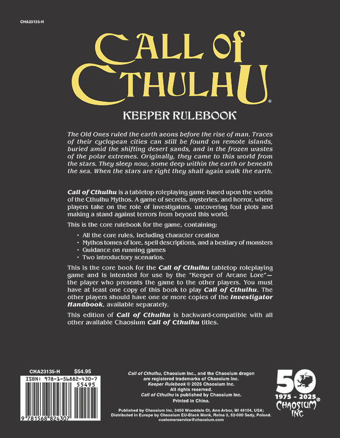 Call of Cthulhu: 50th Anniversary Slipcase Set - PDF