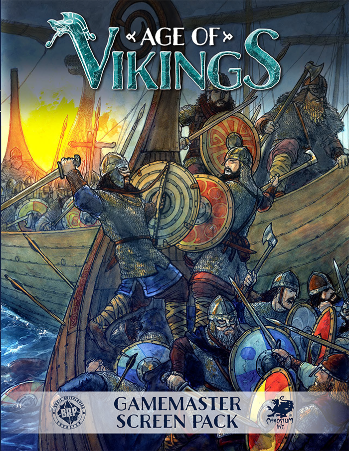 ニュースキン ageLOC Age of Vikings: Gamemaster Screen Pack - PDF