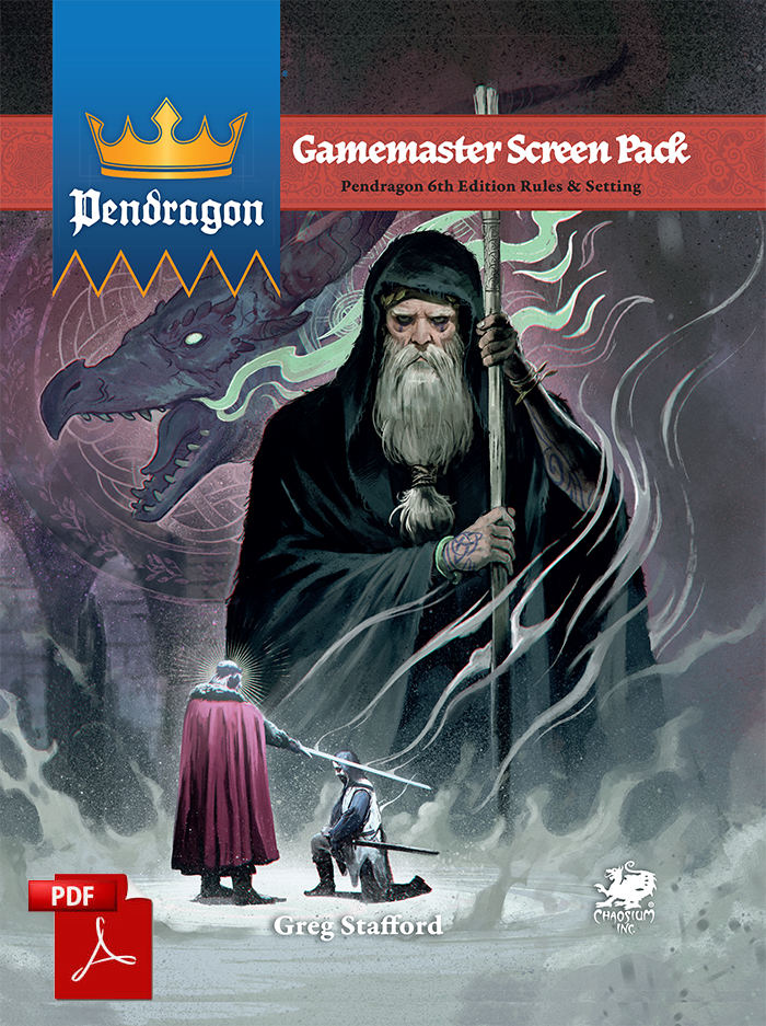 Pendragon Gamemaster Screen Pack