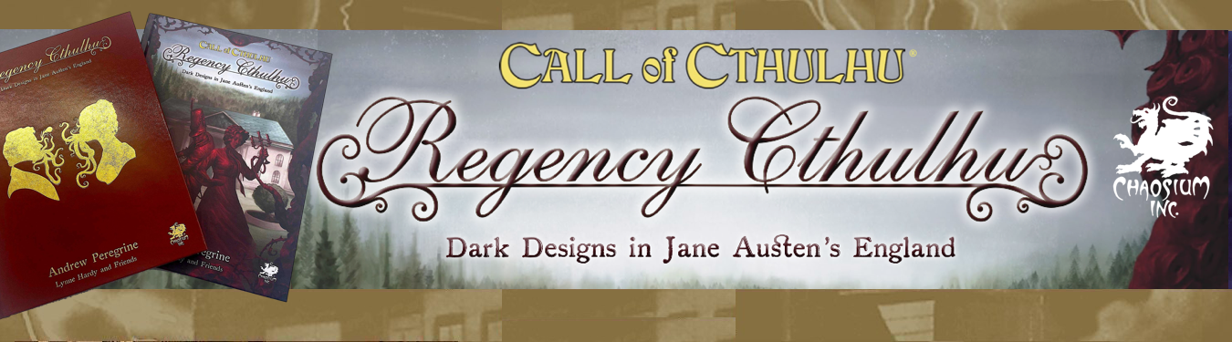Regency England: a time of social niceties, grand balls, romantic intrigues, and disappointments—as described in the novels of Jane Austen. Through the lens of the Cthulhu Mythos, horrors weave themselves into the hearts of everyday Georgians—from the richest to the poorest.