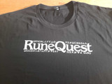 "RuneQuest Official Guru" t-shirt from 1994 has been lovingly recreated