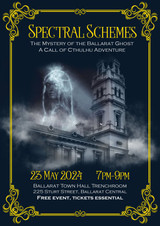 Call of Cthulhu returns to the Ballarat Heritage Festival with 'Spectral Schemes'