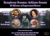 Bridgett's Arkham Sonata - 60 minutes of Improvised Horror with guest investigator Mike Mason, March 23rd