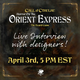 Horror on the Orient Express The Board Game: Live AMA with the designers 